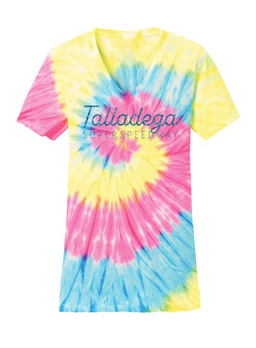 Ladies Talladega Tie Dye T-Shirt | Pit Shop Official Gear