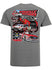 2023 Martinsville Triple Header T-Shirt in Grey - Back View