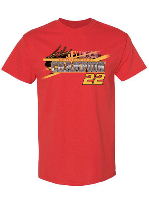 2022 Joey Logano NASCAR Cup Series Championship Long Sleeve T