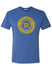 Kansas Sunflower T-Shirt in Blue - Front View