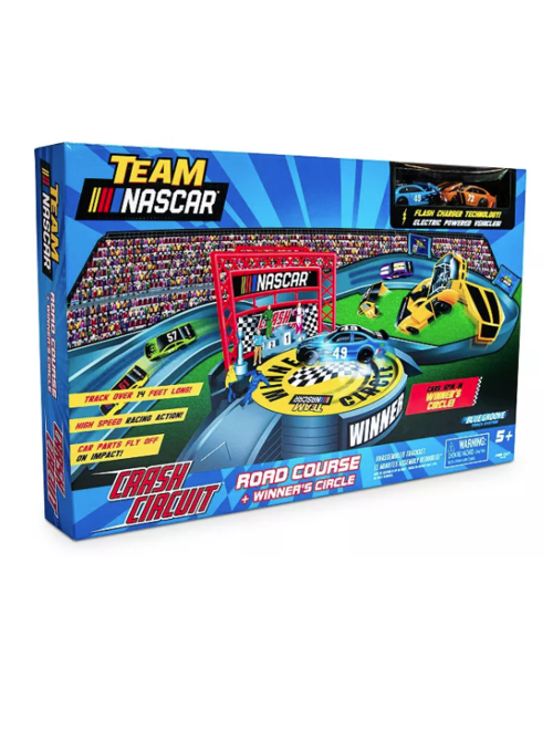 NASCAR Road Course Track Toy Set - Boxed View